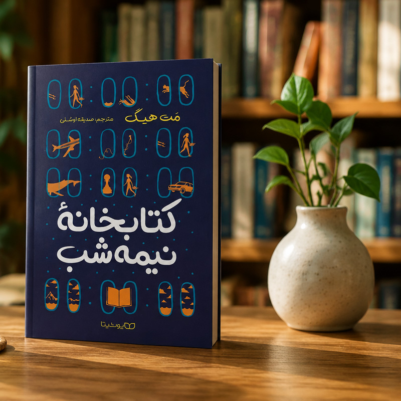 کنتابخانه-نیمه-شب کتاب کتابخانه نیمه شب - Image 1