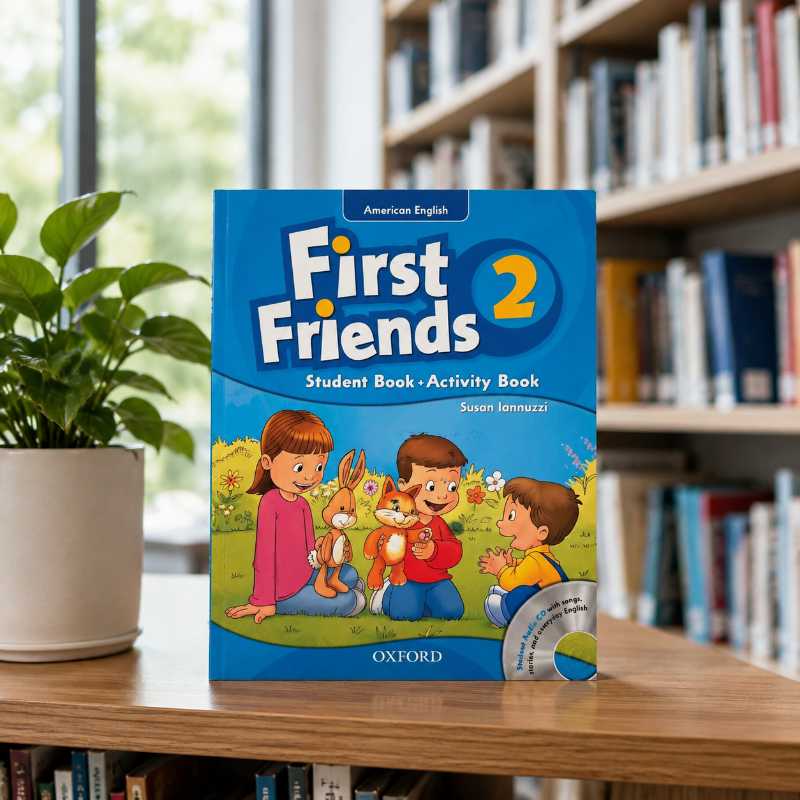 dfbafb9d-5c96-4ad9-848e-9ffd3e3170d1 کتاب زبان first friends 2 - Image 1
