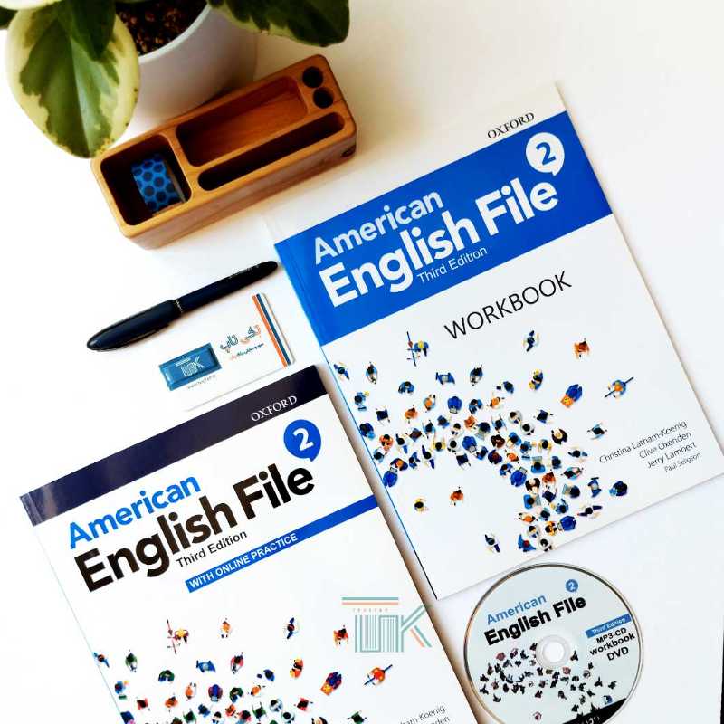 enfile2 کتاب زبان American English File 2 - Image 1