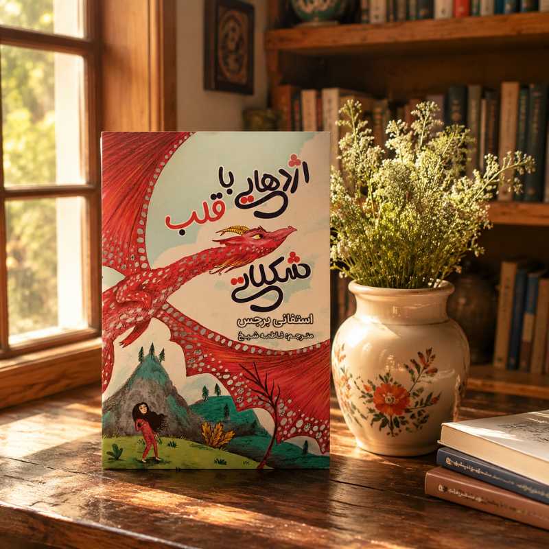 11ox4GkW3BbHoUxHvwTPY3r4ye0-xjNIv-zxRvSQMwbRRmsGog کتاب اژدهایی با قلب شکلاتی - تصویر 1