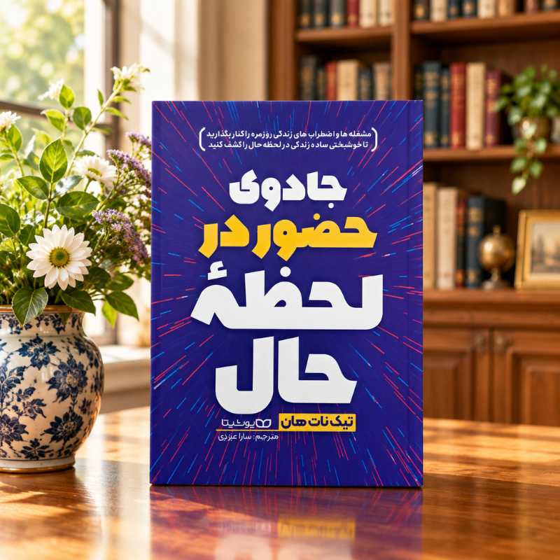 vIAyxNSHoy3iJ_c5JK3UFc8K7Po-BE0ACXAuSDWbknSOresKng کتاب جادوی حضور در لحظه حال - تصویر 1