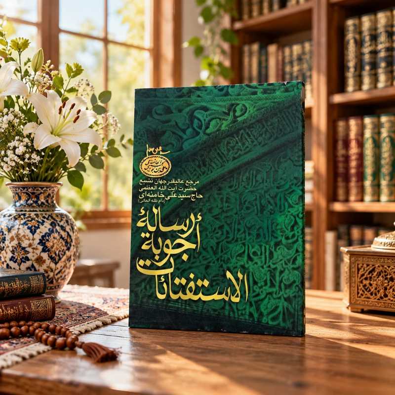 QlybG4A34W4tw947dDPnSRNqJLU-Sa83zN90RRufQUIdE41o9A کتاب رساله ی اجوبه استفتائات - تصویر 1